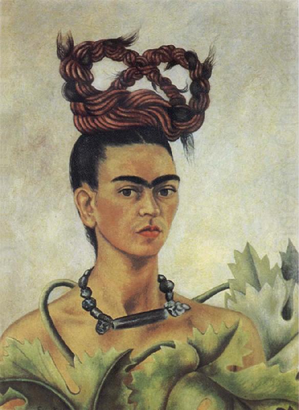 Frida Kahlo Self-Portrait with Braid china oil painting image